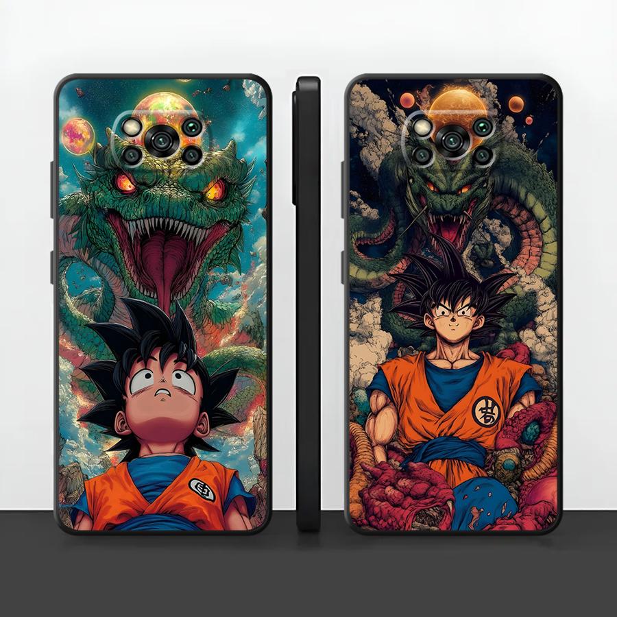 Чехол для Xiaomi Poco F8 M7 Pro M3 M4 X7 X3 X4 X5 Pro M5 C61 F3 F1 C71 C50 C75 Funda Чехол для телефона D-ragonS B-allS GokuS