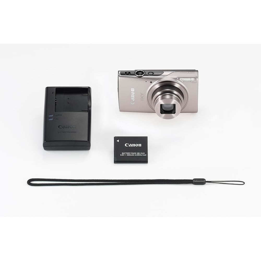Canon IXY650m Silver Compact Digital Camera with 12x Optical Zoom and Wi-Fi Compatible (IXY650mSL)