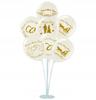 Balloon Stand and 7 Wedding Balloons