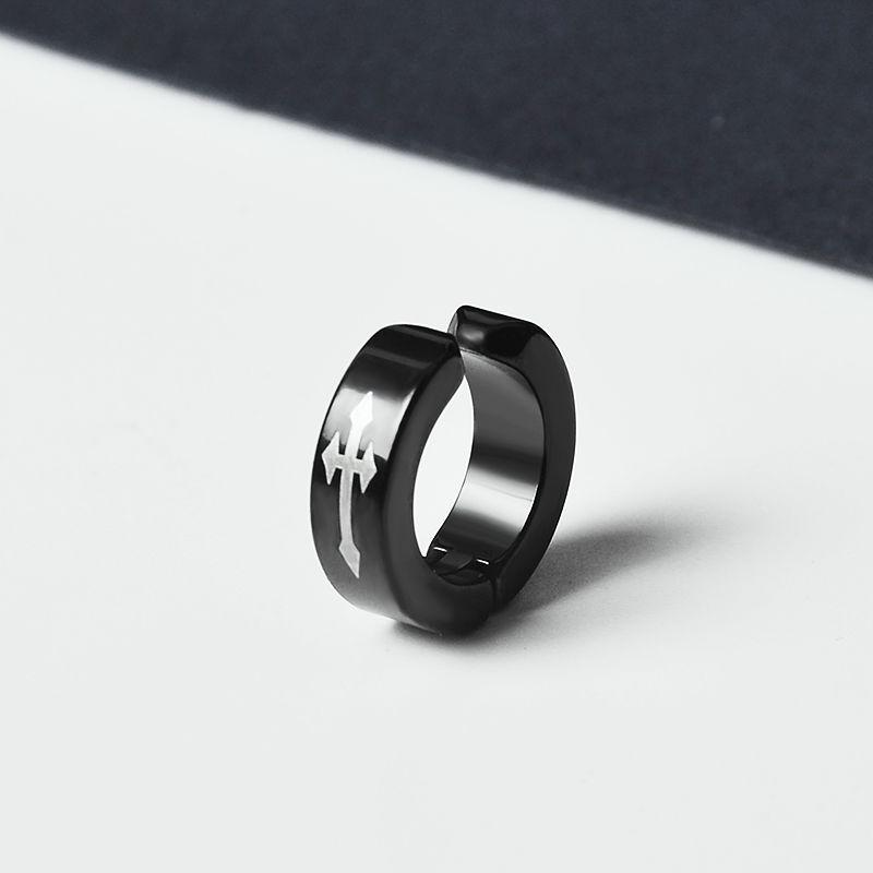 Men's Trendy No-Pierce Magnetic Stud Earrings & Unisex Fake Ear Cuff Clips