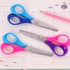 5Pcs Children Cartoon Round Head Safety Scissors with Plastic DIY Manual Paper-cut Kindergarten Art Designer Stationery
