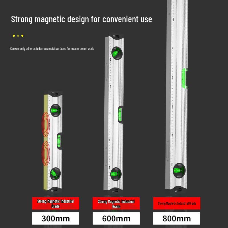 Высокоточный магнитный алюминиевый спиртовой уровень