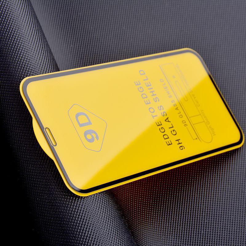 Закаленное стекло 9D с шелкографией для Apple 12 iPhone14 /11ProMax 13 защитная пленка