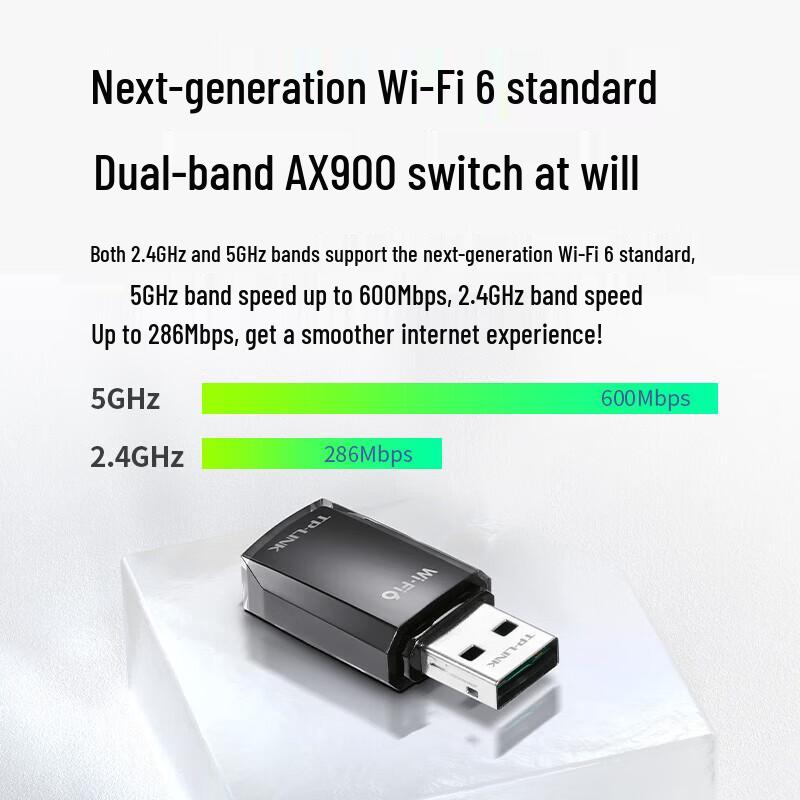 TP-LINK AX900 WiFi 6 Dual-Band USB Wireless Adapter (CN version)