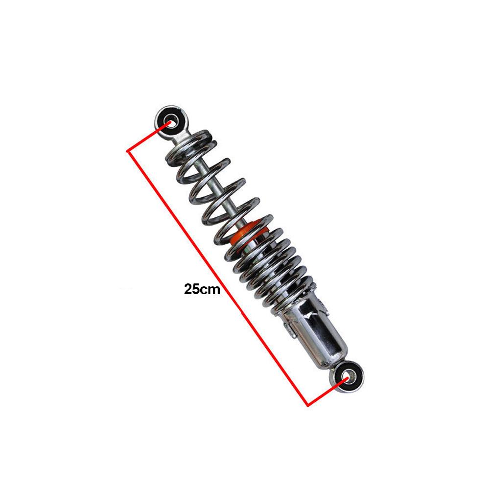 2Pcs Motorcycle Rear Shock Absorbers Suspension For ATV Gokart Electric Bike Hydraulic Adjustable Rear Motorbike