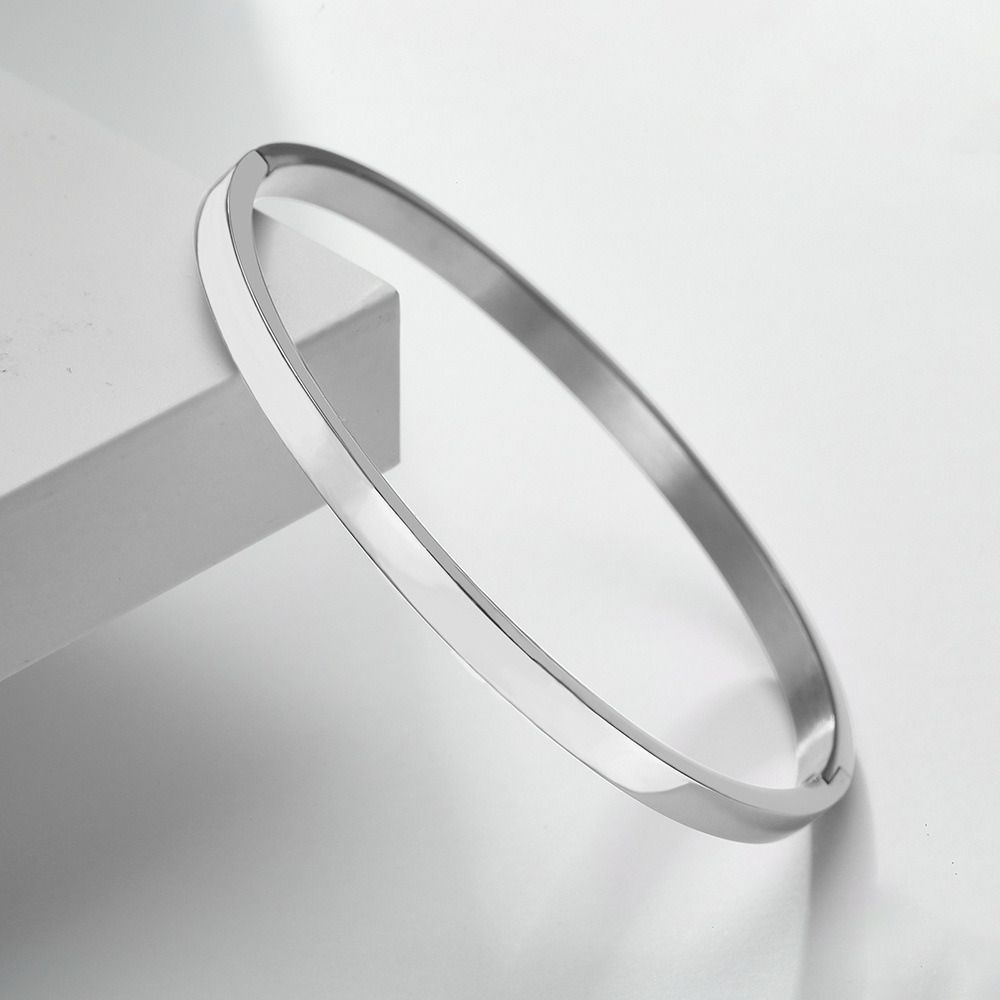 Decoration Temperament Minority Design Women Bracelets Simple Pulseras Cuff Bangles Couple Bangles