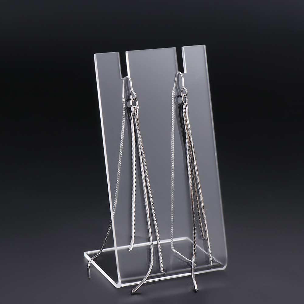 Acrylic For Girls Women Jewelry Holder Transparent Jewelry Organizer Ornaments Earring Display Rack