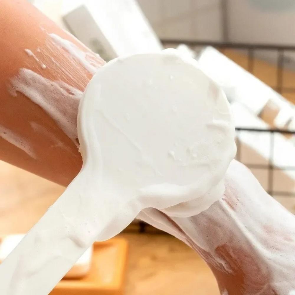 1 шт. Щетка для ванны с длинной ручкой, мягкая щетина, отшелушивающая щетка для тела, для спины, ног, труднодоступных мест, принадлежности для ванны для душа