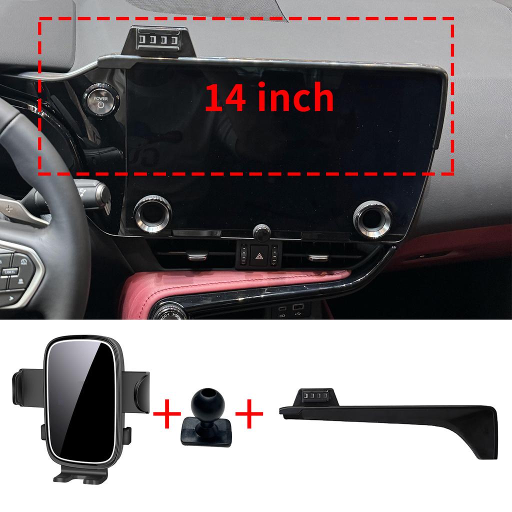Fit for Lexus NX 2024-2026 (14in/9.8in) Phone Holder, Dashboard Screen Mount Bracket Easy tallation Accessories