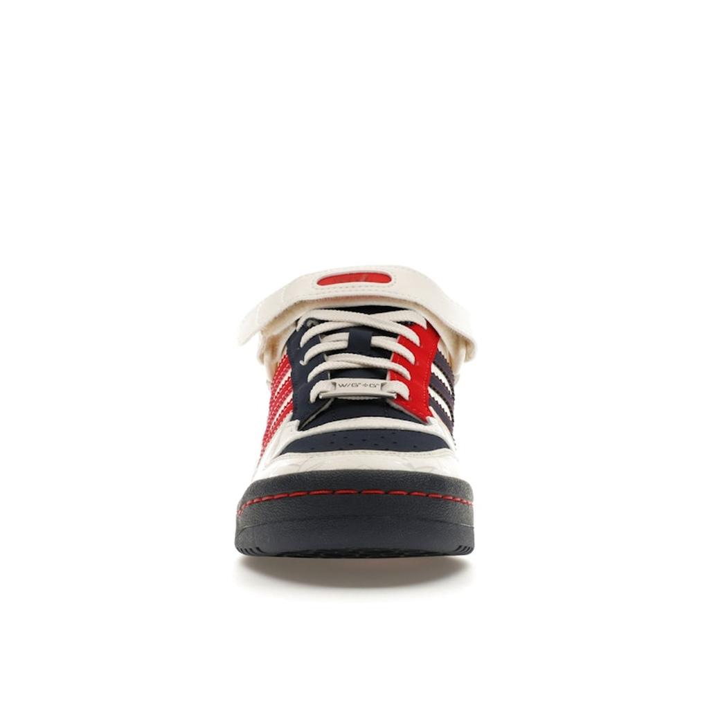 Marvel x adidas Forum Low Spiderman Унисекс Кроссовки Белый Прозрачно-Белый Солнечно-Красный IG3813