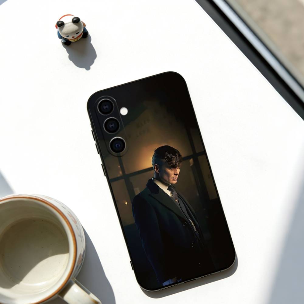 Чехол для телефона Peaky Blinders для Samsung Galaxy A73, A72, A71, A70, A53, A52, A51, Другие Мягкий Черный Чехол