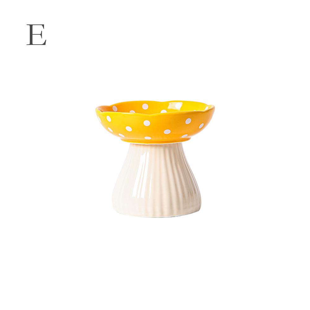 Миска для корма для домашних животных, ванночка для птиц, керамическая миска для кошек, поднятая наклоненная, принадлежности для кормления щенков для защиты от черного подбородка, естественное и удобное питание