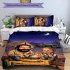 3pcs Terence Hill and Bud Spencer pattern bedding set duvet cover set includes duvet cover &pillowcases, perfect all season bedroom decoration & gift