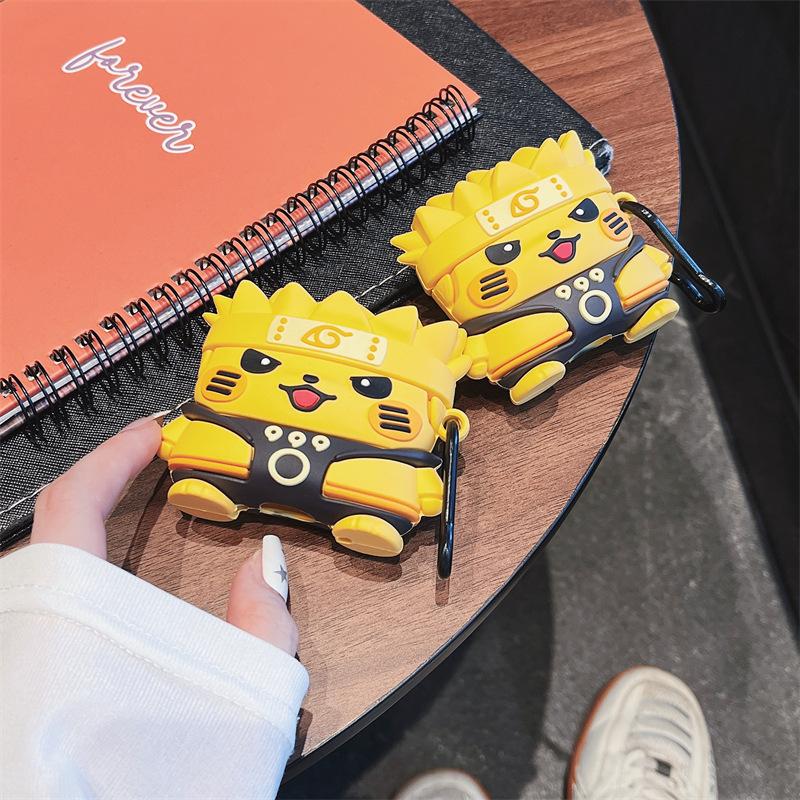 Personalized three-dimensional Hokage Naruto Kachu for AirPods pro1 generation protective cover 1 generation pro1 apple bluetooth