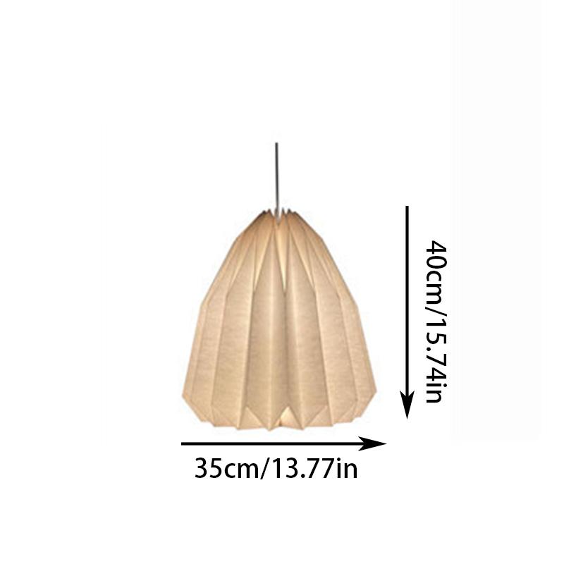 1шт оригами подвесной абажур скандинавский складной фонарь абажур для гостиной ресторана бара кафе