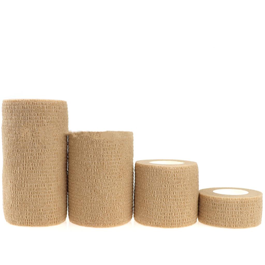 1 рулон самоклеющейся эластичной повязки, эластопласта, спортивной оберточной ленты, защитной ленты для кожи, повязок, повязок на раны, повязок для первой помощи