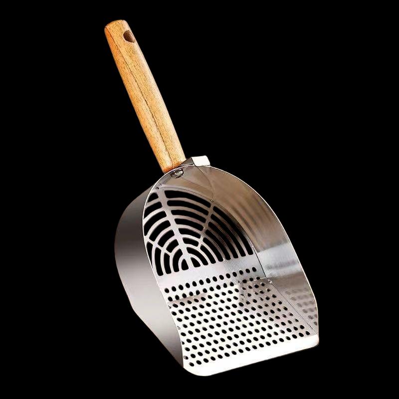 Yude Stainless Steel Slotted Frying Spatula