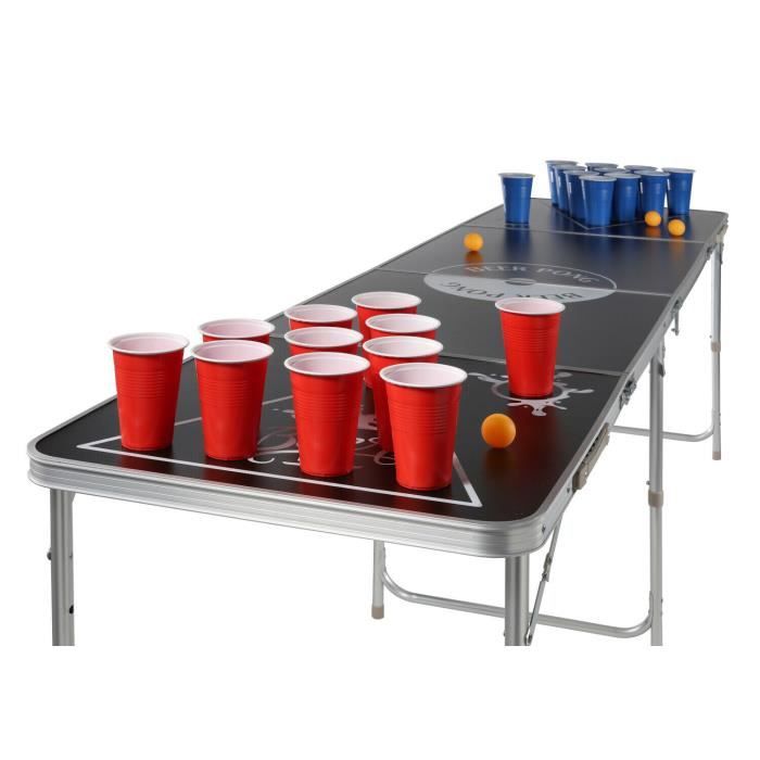 Drinking Game - Beer Pong - 24pcs - Blue and Red Cups - Ping Pong Balls - Party