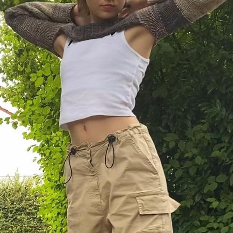 Осенняя футболка 2022 года, уличная одежда, вязаный крючком, лоскутный вязаный халат, топ, супер короткие джемперы с длинными рукавами, женская мода, эстетичная