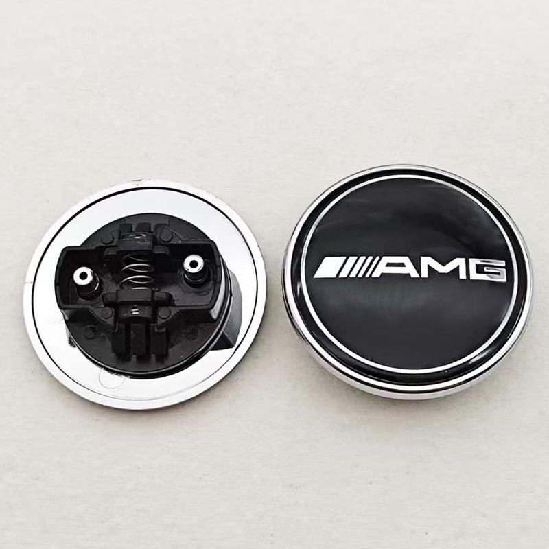 For Benz C-CW205 ABS57mm Car Front Star Hood Emblem Cover Bdage Bonnet Logo For Mercedes Benz W203 W204 W212 W213 W222 W221 C E S Class Accessori
