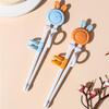 Beginner Kids Chopsticks Easy Use Children Learning Chopsticks Cute Cartoon Fun Learning Helper Child Tableware