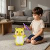 Светящаяся в темноте мягкая игрушка Животное со световым пером Световой Лисенок Кролик Медведь