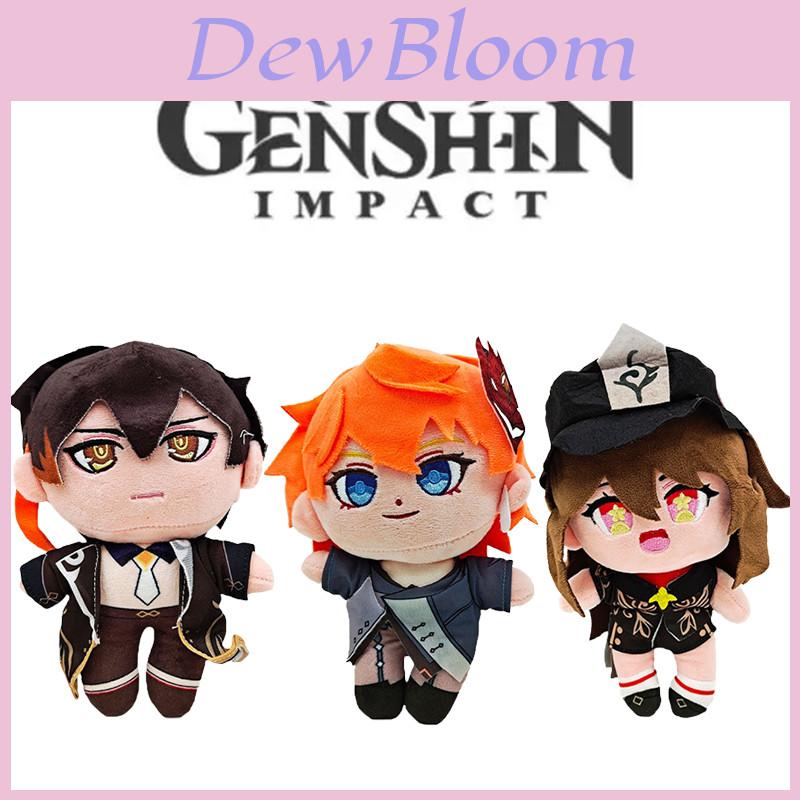 Коллекция плюшевых игрушек Genshin Impact Скарамучча Горо Чжун Ли Ху Тао и другие!