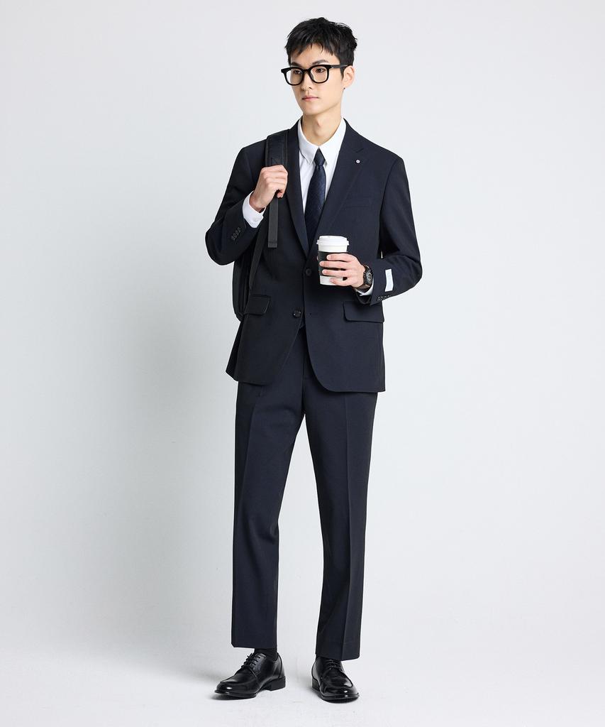 STCO Tech-Poly 4-Way Stretch Essential Formal Pants_Navy (Comfort Fit)_Ssluz57Nsn