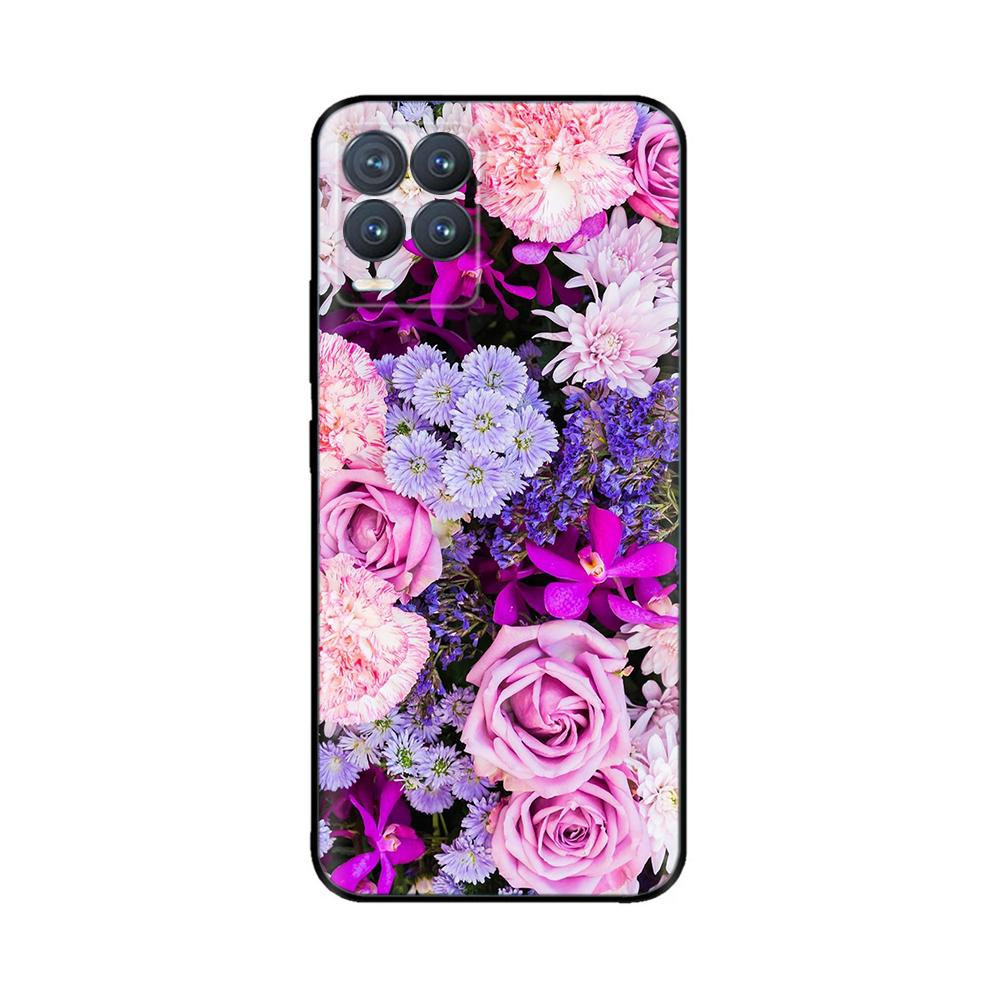 Чехол для Realme 8 Милый Мультяшный Расписной Силиконовый Задний Чехол для Realme 8 Pro 8i Realme8 4G RMX3085 Мягкий ТПУ Чехол для Телефона Coque Etui