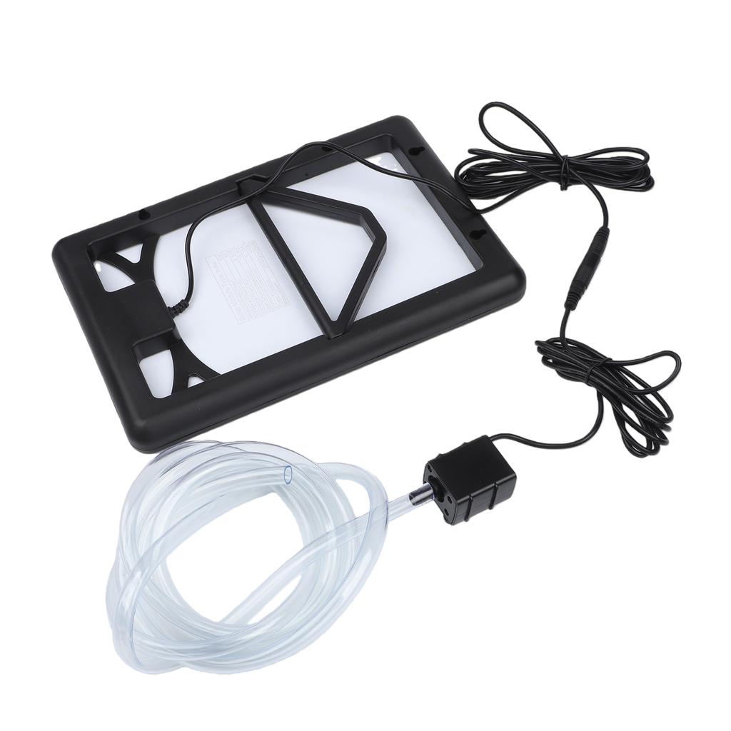 Portable Solar Submersible Pump with Adjustable Panel Perfect for Fish Tanks and Small Ponds with 240L/h Flow Rate
