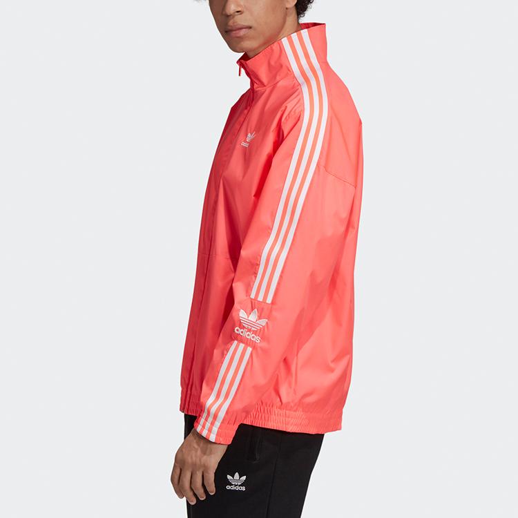 Adidas Originals Jackets Men's Shimmery Red Stand Collar Moderate Other ED6095