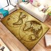 Map Carpet  Kitchen Mats for Floor Play Aera Mat Picnic Mat Camping Cushion Floor Mat  Living Room Rug Game Area Mat Room Decor