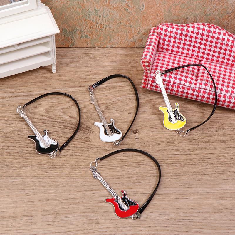 1:12 кукольных миниатюрных гитарных моделей музыкальных инструментов, кукольных украшений, микросцен, строительных реквизитов