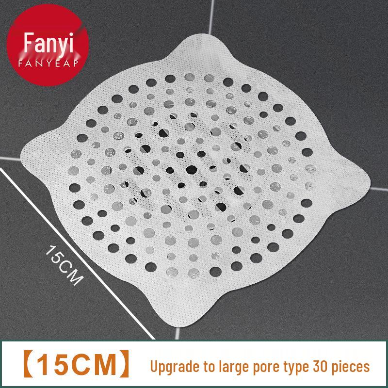Одноразовый слив для пола в ванной с фильтром для волос - Сетка против засоров