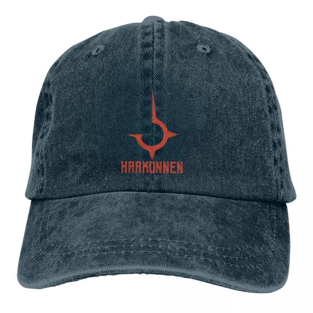 Стираная мужская бейсболка Harkonnen House Trucker Snapback Ковбойские кепки Dad Hat Dune Adventure Movie Golf Hats