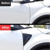 ABS Car Front Fender Engine Side Air Vent Cover Shark Gills Side Vent Sticker for Toyota C-HR CHR 2016 2017 2018