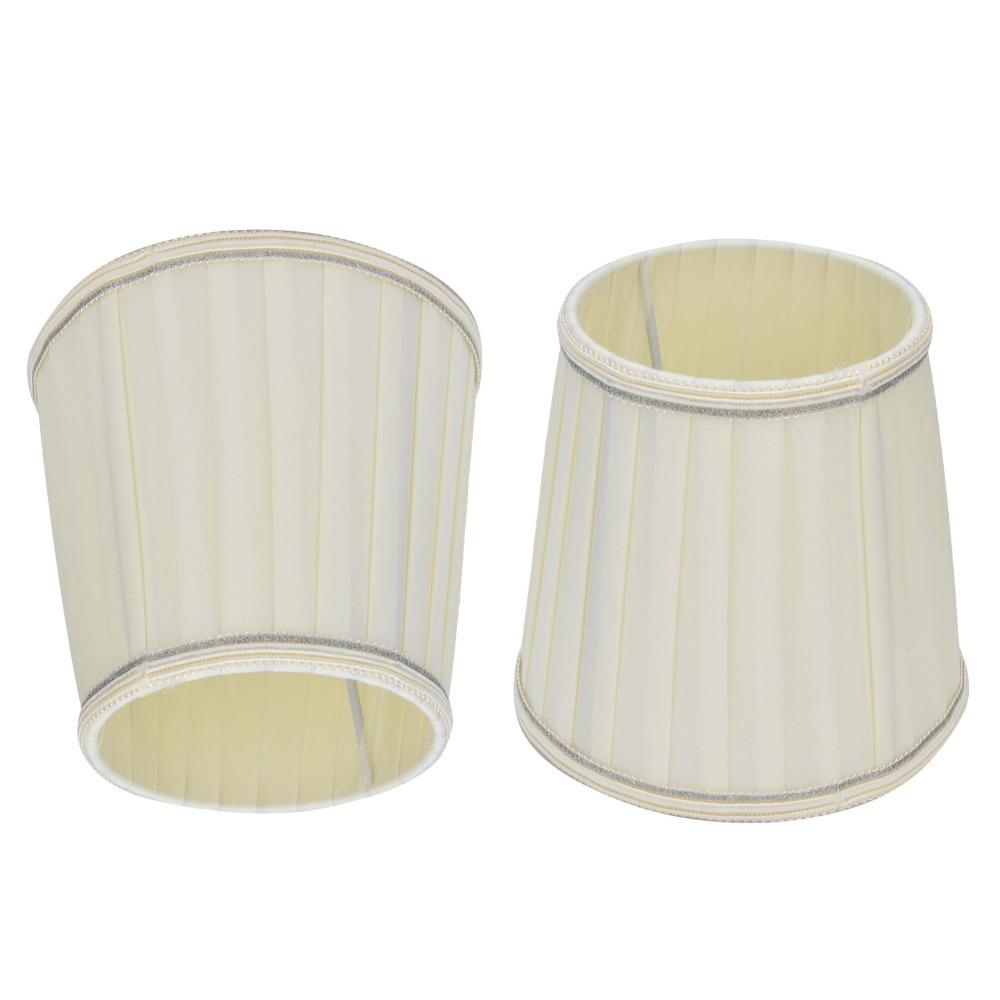 2PCS 5.5 inch Height Lampshade Fabric Chandelier Lamp Shades Modern Wall Lamp Shade Floor Lamp