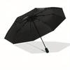 Golden Crescent Moon & Star Wall DecalUmbrella, Portable 3-Fold Umbrella for Men & Women,Christmas Gift ES102