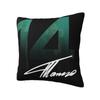 Fernando Alonso  Racing Car Pillowcase Printing Fabric Cushion Cover Decor Throw Pillow Case Cover Home Zippered X