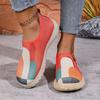 Fashion Ladies Shoes 2025 Slip-on Women's Vulcanize Shoes Fashion Outdoor Casual New Color Matching Light Best Seller Flat Low Heels