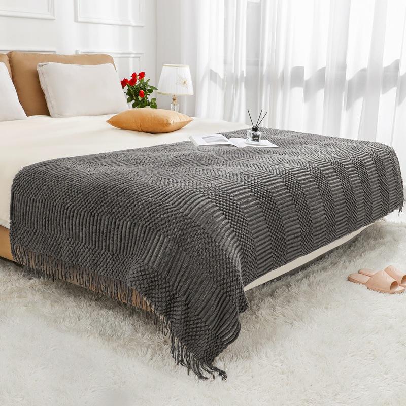 31 тип шерстяных одеял Nordic Diamond Knitted, одеяла для изголовья кровати, одеяла для дивана, декоративные одеяла, декоративные одеяла для домашнего кондиционирования