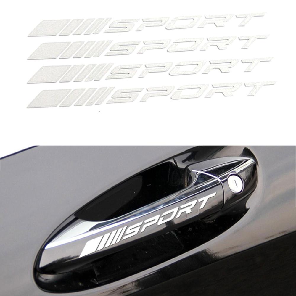 1 пара автомобильных зеркальных стикеров заднего вида, светоотражающая наклейка, виниловая наклейка, наклейка в полоску, наклейка для ACE Class W204