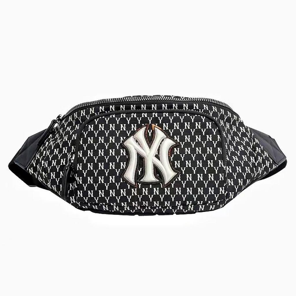 Корейская MLB NY Вышитая Монограмма Кроссбоди: Винтажная спортивная нагрудная сумка/поясная сумка