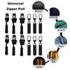 12 шт. комплект для ремонта молнии универсальный съемник молнии сменный металлический регулируемый фиксирующий зубчатый винт головка для одежды сумки куртки