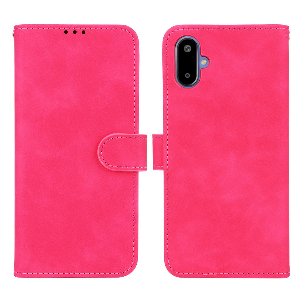 Кожаный чехол для Samsung Galaxy F06 5G/M06 5G с эффектом кожи, противоударный, кошелек, откидная крышка для телефона