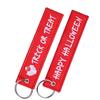 Remove Before Flight Keychain for Motorcycles Emboriderry Key Holder Keyrings