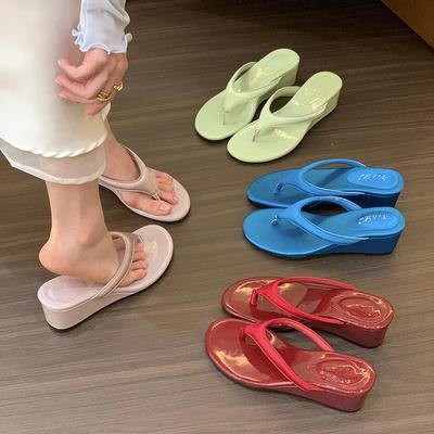 Леопардовый принт шлепанцы на щипцах женская верхняя одежда темперамент фея босоножки на высоком каблуке