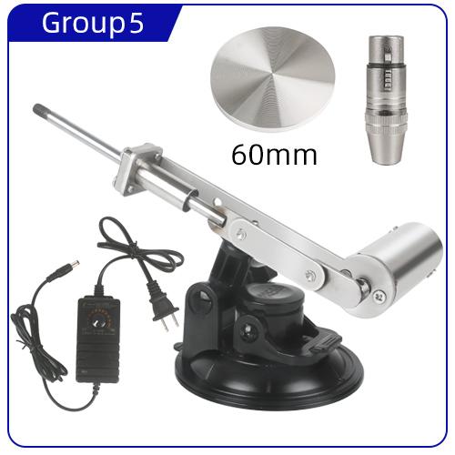 Телескопический линейный привод с ходом 45 мм, мини-двигатель возвратно-поступательного механизма, линейный привод, регулируемая мощность и скорость, EU/US