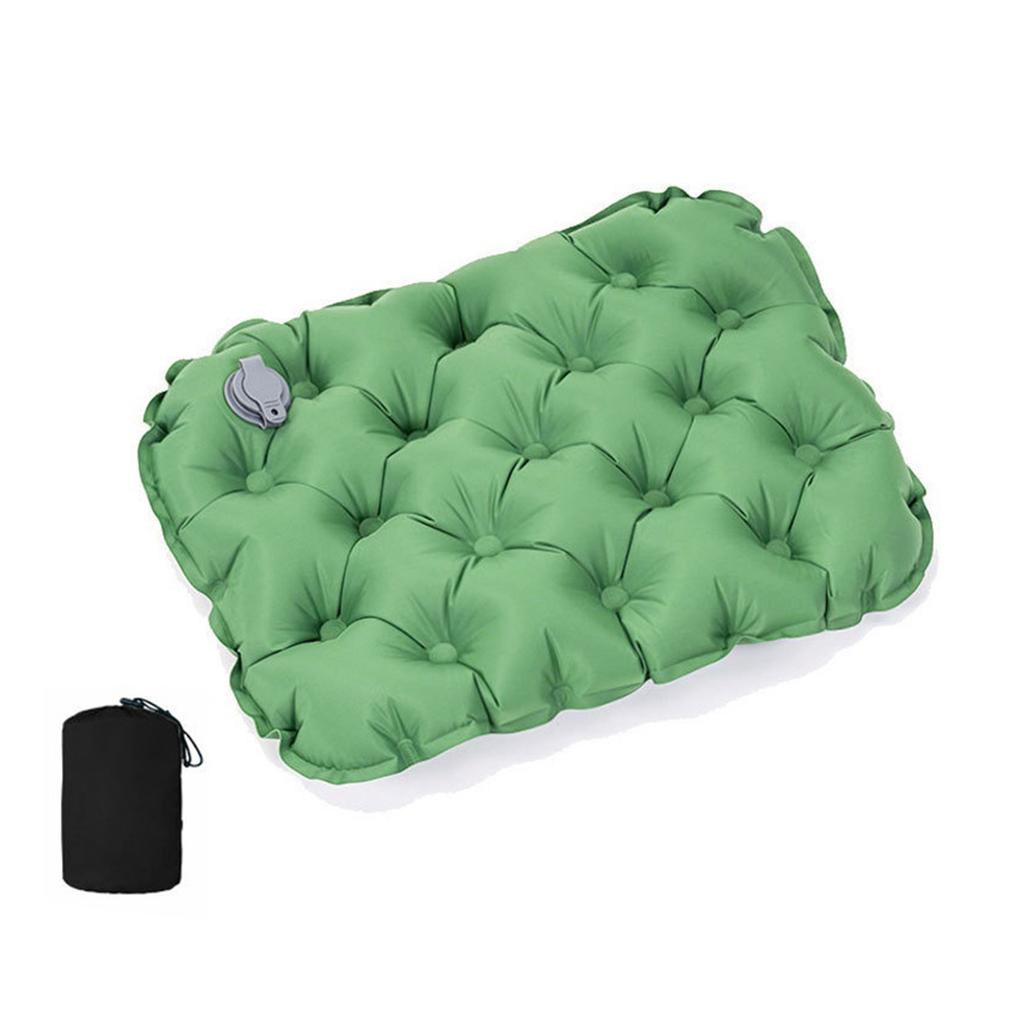 Надувная подушка для сиденья Легкая Дорожная Походная Уличная Водная Воздушная Подушка для Сидения Противопролежневая Подушка для Офисного Стула Матрас для Кемпинга