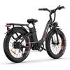 DRVETION CTR26 City Electric Bike, 48V 20Ah Battery, 26"x4.0" CST Tires, Shimano 7-Speed